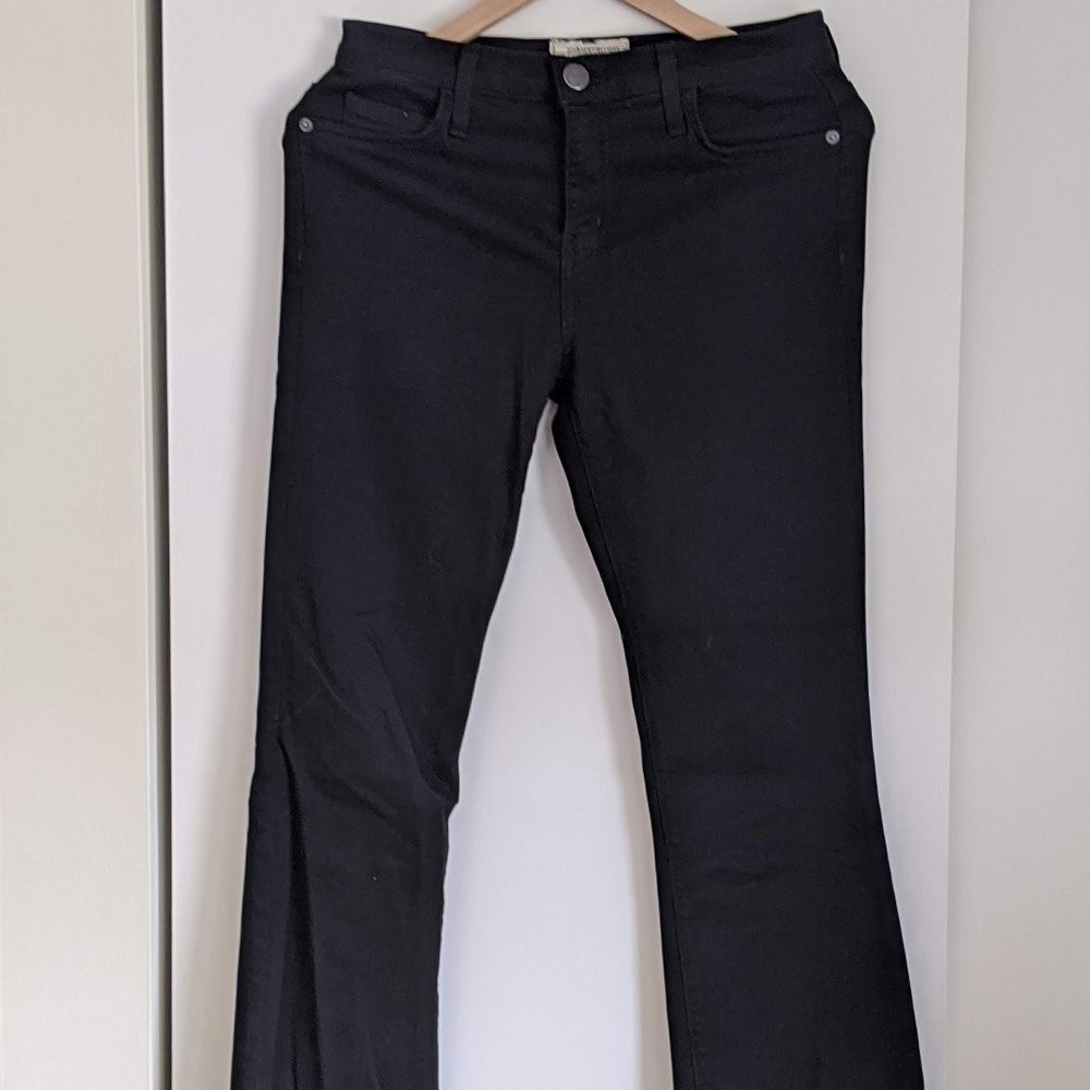 Current/Elliot Kick Jeans in black. Size 27.